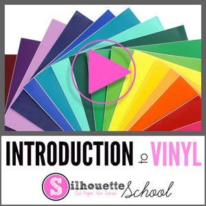 Silhouette Cameo Online Vinyl Beginner Class by Silhouette School - Swing Design