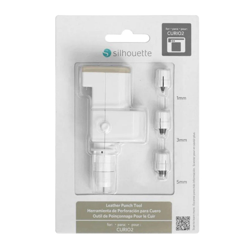 Silhouette Curio 2 Leather Punch Tool Kit - 3 Sizes Silhouette Silhouette 