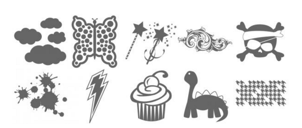 Silhouette Fabric Ink Starter Kit - Swing Design