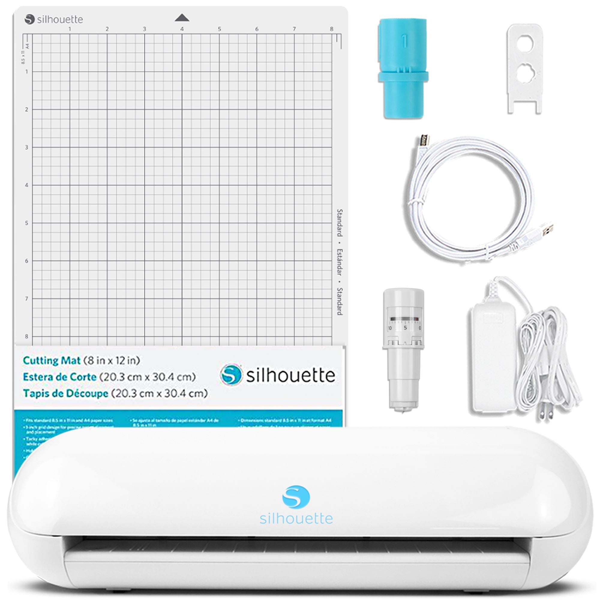 Silhouette Cameo 3 Electronic Cutter-Light Blue 
