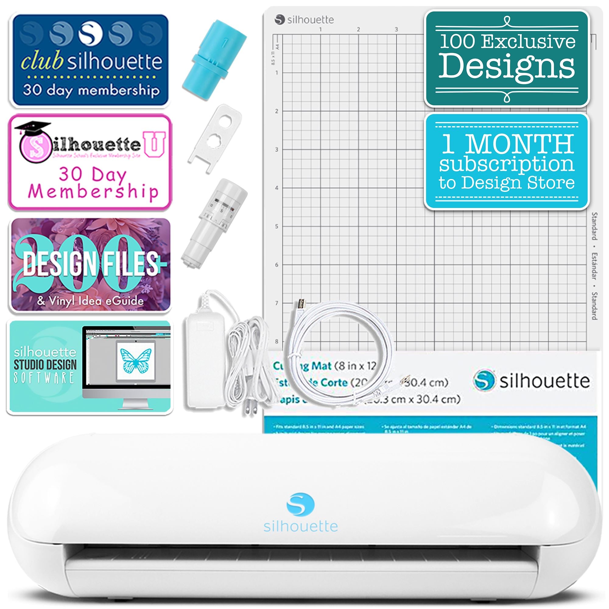 Silhouette Cameo 4 - Pink HTV Bundle – Mimic Brands