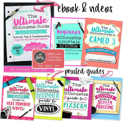 Silhouette School Book Bundle - Swing Design