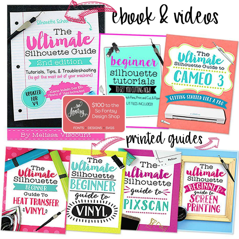 Silhouette School Book Bundle - Swing Design