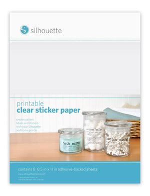 Silhouette Sticker Paper - Clear - Swing Design
