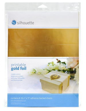 Silhouette Sticker Paper - Gold Foil - Swing Design
