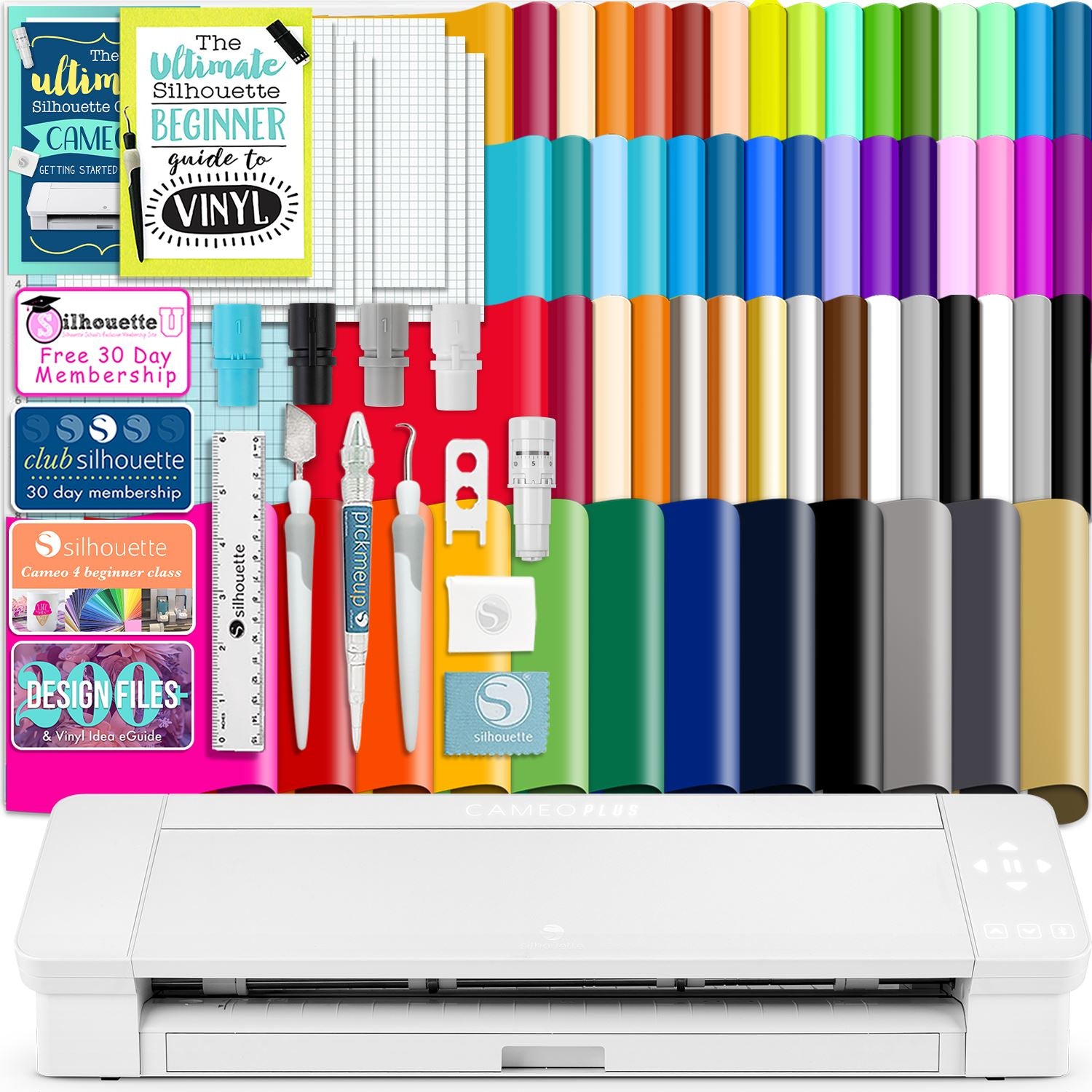 Silhouette Cameo 4 Plus 15 Inch Cutting Machine (White) w/ Accessories -  Bed Bath & Beyond - 38155091