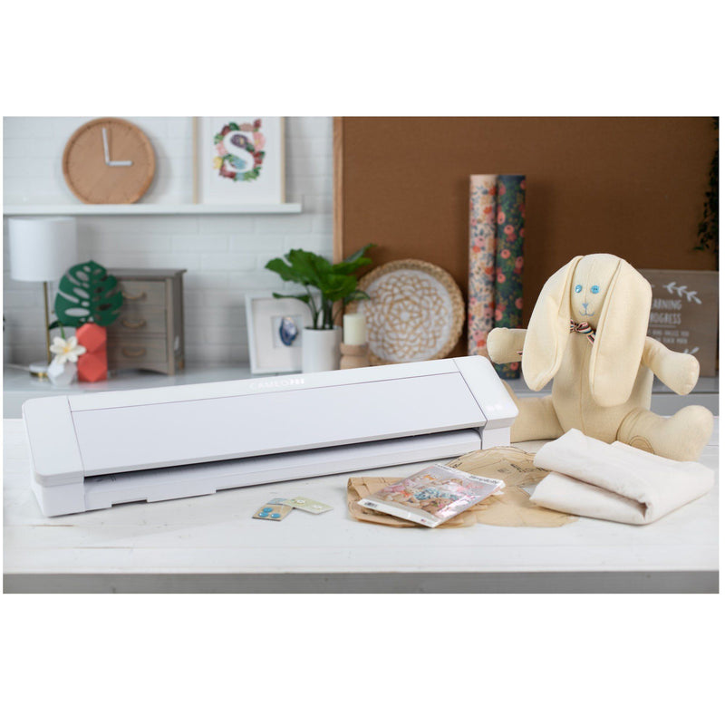 Silhouette White Cameo 4 PRO - 24" w/ Autoblade, Mat, Roll Feeder Silhouette Bundle Silhouette 