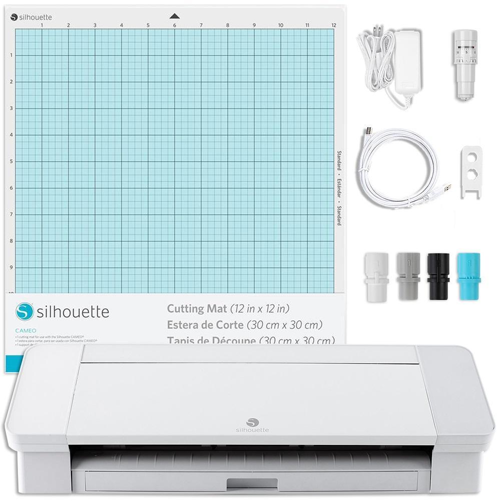 Silhouette Cameo Desktop Craft Cutting Machine W/ Accessories TESTED WORKS