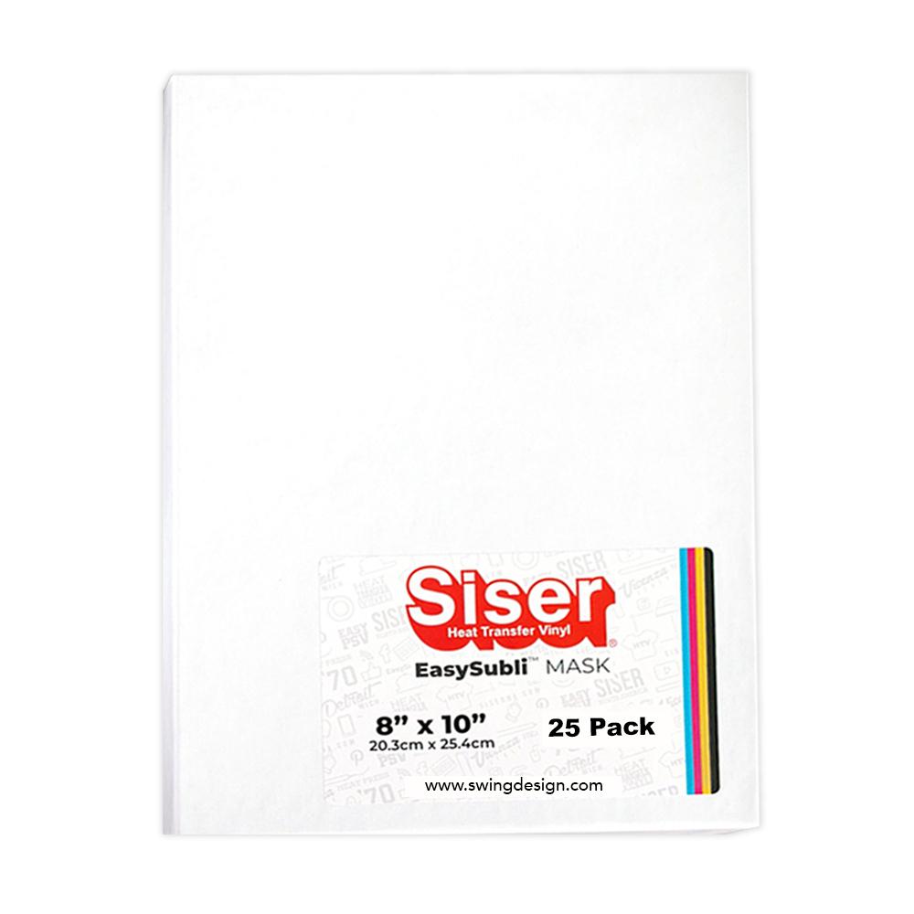 Siser Heat Transfer Siser Glitter HTV Vinyl 12 x 10 Sheets – Speedy Vinyl