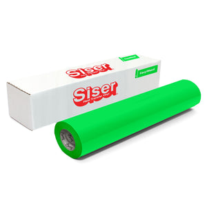 Siser EasyWeed Heat Transfer Material 12 in x 150 ft Roll - 48 Colors Available Siser Heat Transfer Siser Fluorescent Green 
