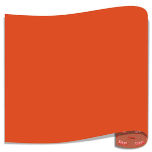 Siser EasyWeed Heat Transfer Material - Orange 20 Inches by 15 Feet - Swing Design