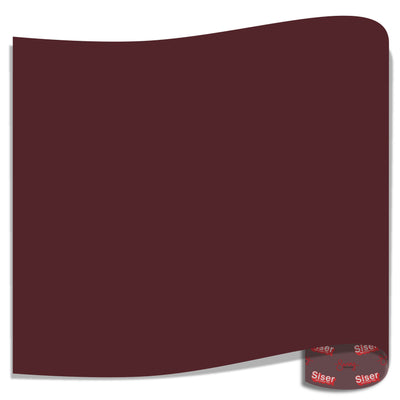 Siser EasyWeed Heat Transfer Vinyl (HTV) - Bordeaux Burgundy - Swing Design