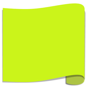 Siser EasyWeed Heat Transfer Vinyl (HTV) - Fluorescent Yellow - Swing Design