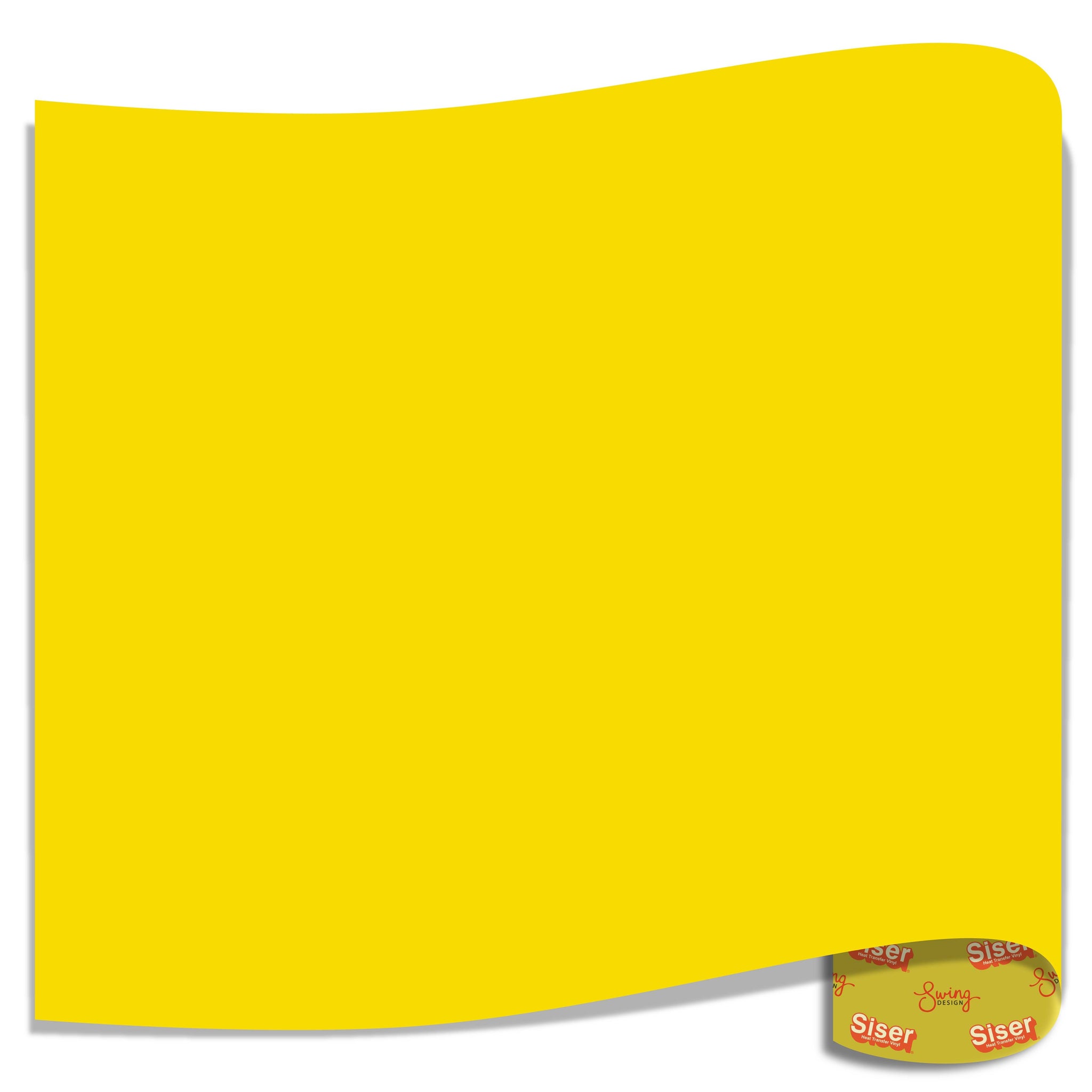 Yellow Heat Transfer Vinyl Sheets By Craftables