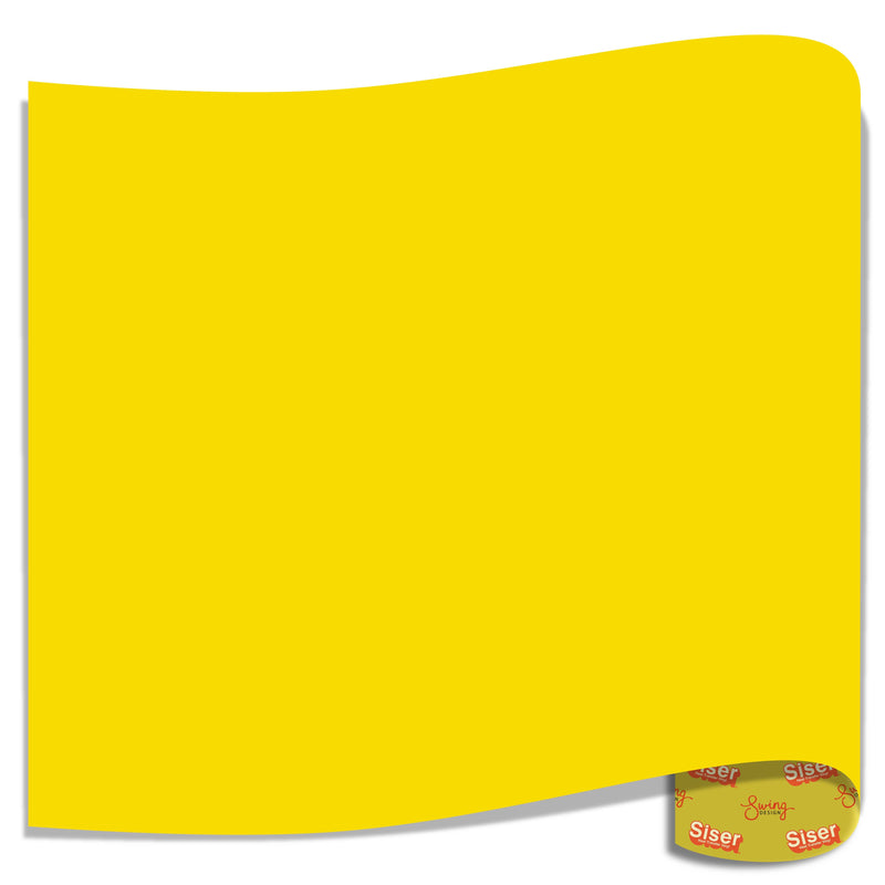 Siser EasyWeed Heat Transfer Vinyl (HTV) - Lemon Yellow - Swing Design