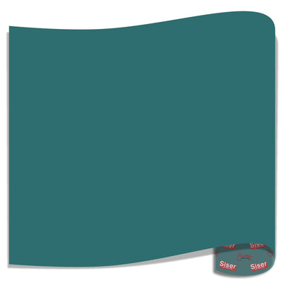 Siser EasyWeed Heat Transfer Vinyl (HTV) - Turquoise12 In x 12 Inch Sheet - Swing Design