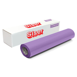 Siser EasyWeed Stretch Heat Transfer Vinyl (HTV) 15" x 150 ft Roll - 20 Colors Available Siser Heat Transfer Siser Lilac 