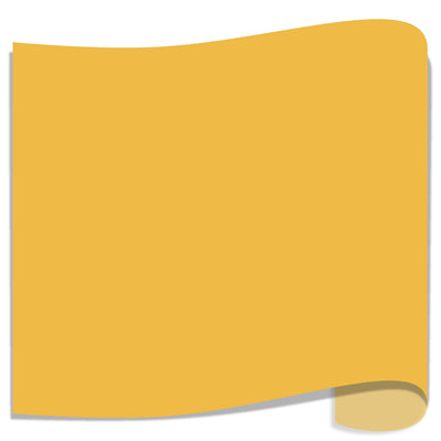 Siser EasyWeed Stretch Heat Transfer Vinyl (HTV) 15&quot; x 12&quot; Sheet - Yellow - Swing Design