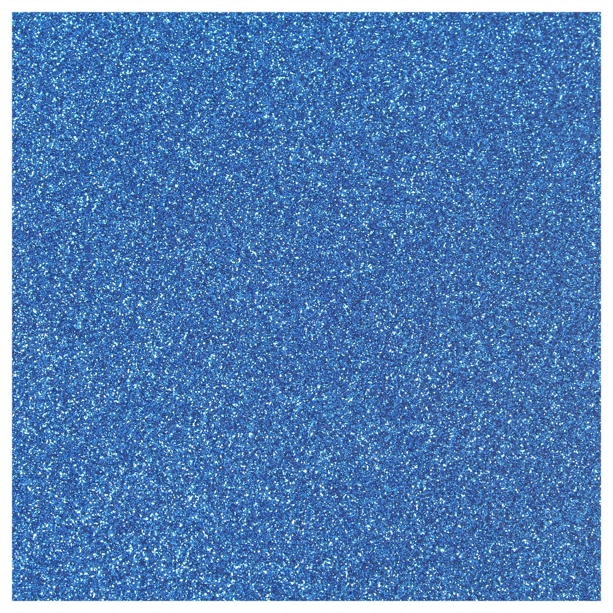 Siser Glitter Heat Transfer Vinyl (HTV) - Blue
