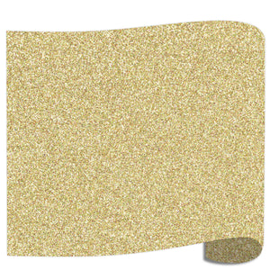 Siser Glitter Heat Transfer Vinyl (HTV) - Gold Confetti - Swing Design