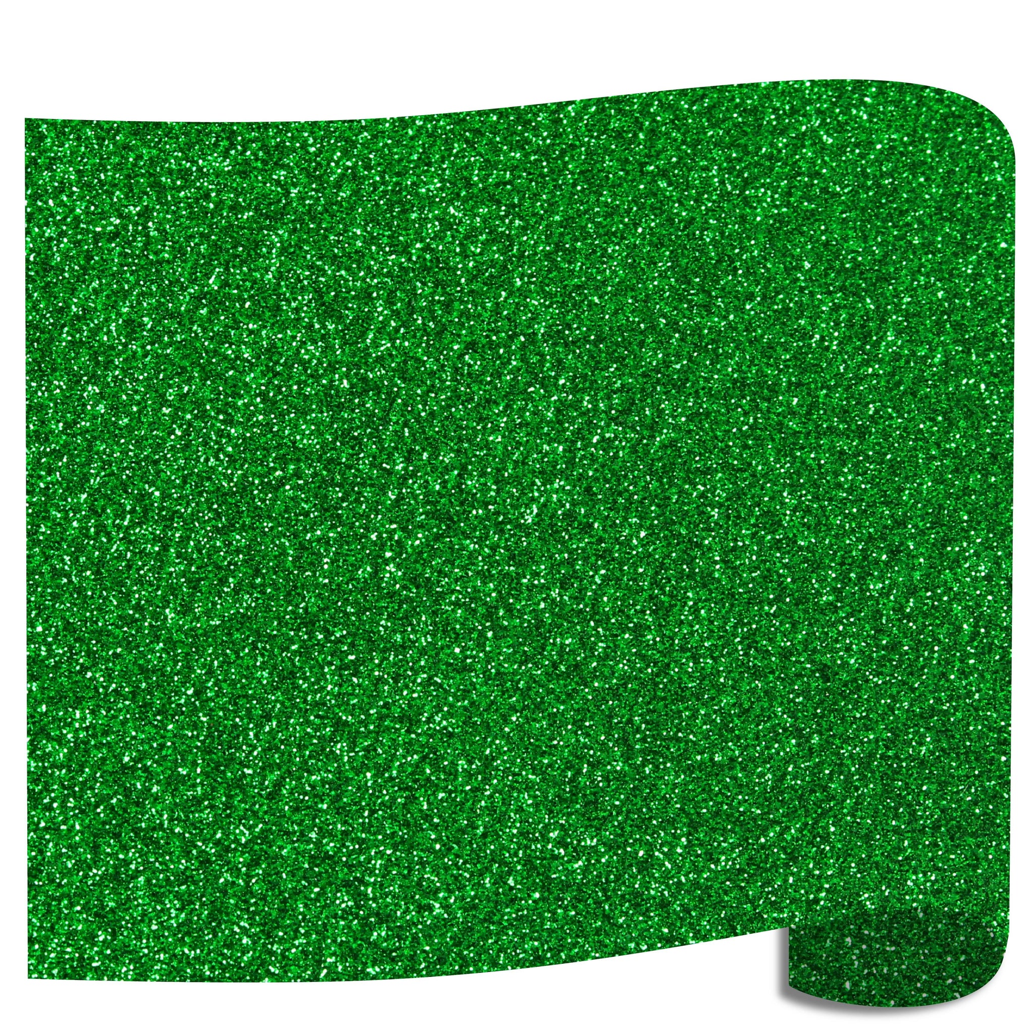 Siser Glitter Heat Transfer Vinyl (HTV) - Green (Grass)