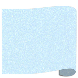 Siser Glitter Heat Transfer Vinyl (HTV) - Neon Blue - Swing Design