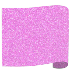 Siser Glitter Heat Transfer Vinyl (HTV) - Neon Purple - Swing Design
