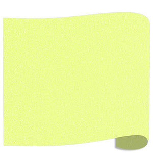 Siser Glitter Heat Transfer Vinyl (HTV) - Neon Yellow - Swing Design