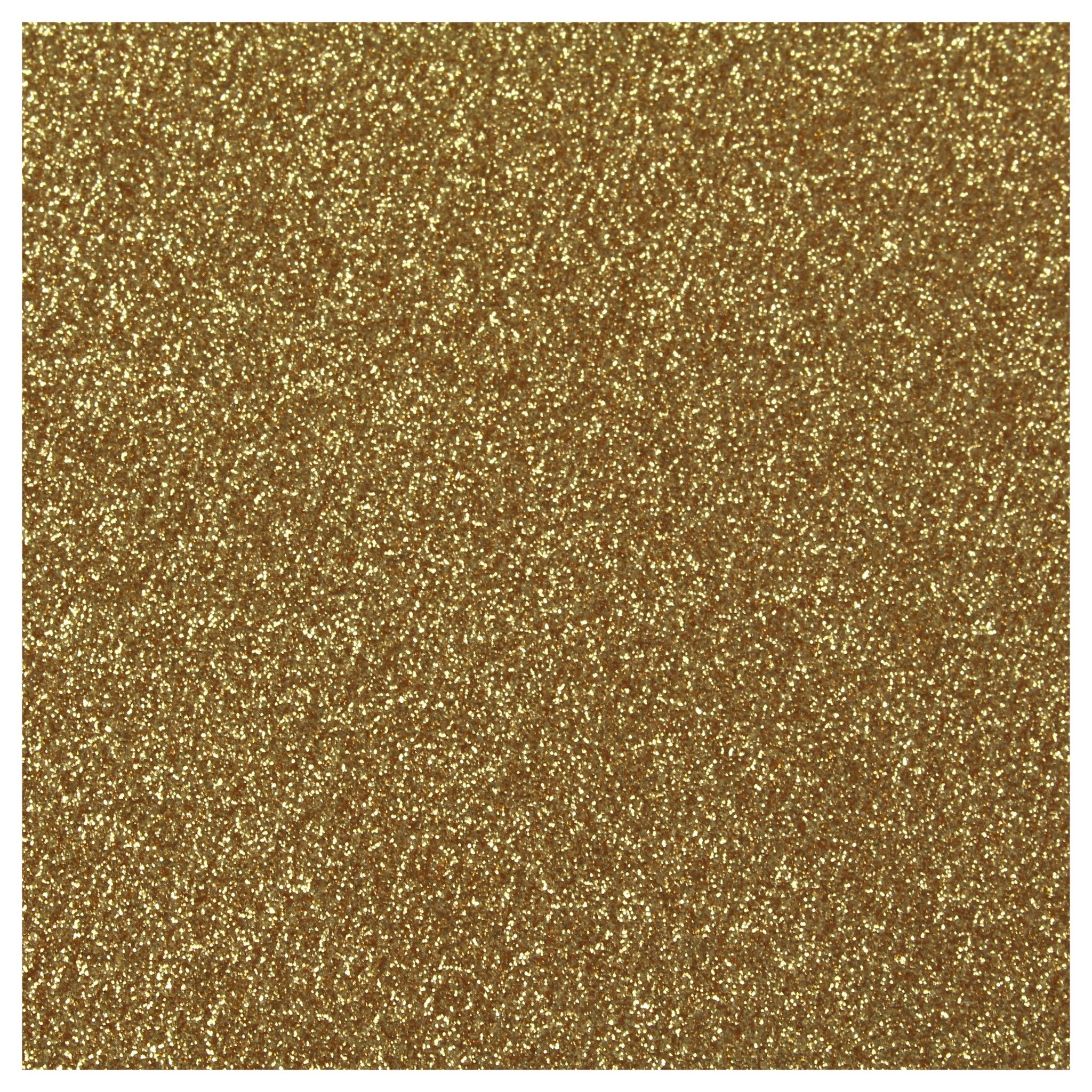 Siser Glitter Heat Transfer Vinyl (HTV) - Old Gold