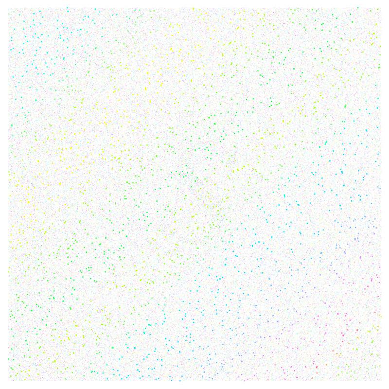 Siser Glitter Heat Transfer Vinyl (HTV) - Rainbow White