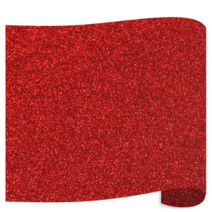 Siser Glitter Heat Transfer Vinyl (HTV) - Red - Swing Design