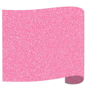 Siser Glitter Heat Transfer Vinyl (HTV) - Translucent Pink - Swing Design
