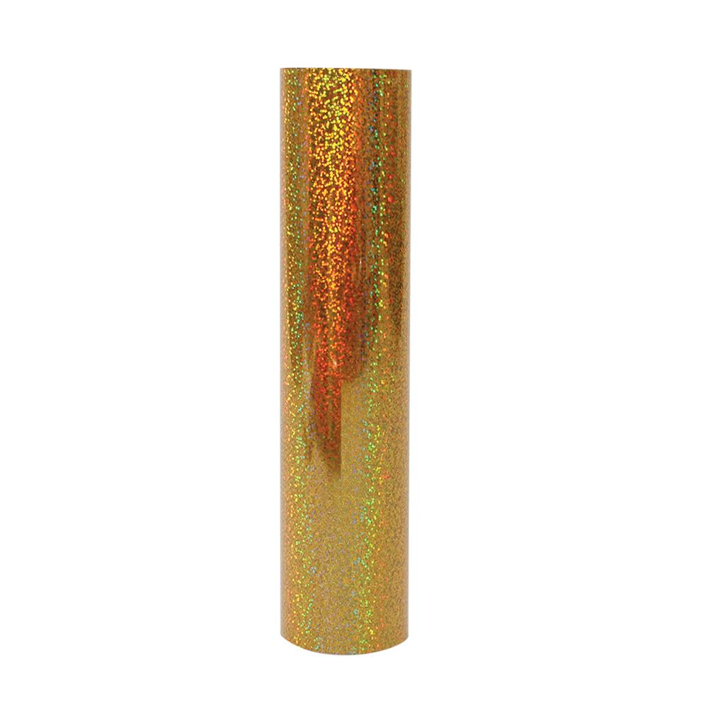 Siser Holographic Heat Transfer Vinyl (HTV) - Gold - Swing Design