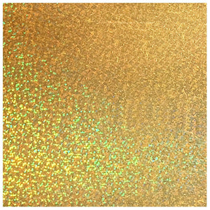 Siser Holographic Heat Transfer Vinyl (HTV) - Gold - Swing Design