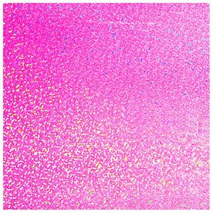 Siser Holographic Heat Transfer Vinyl (HTV) - Light Pink - Swing Design
