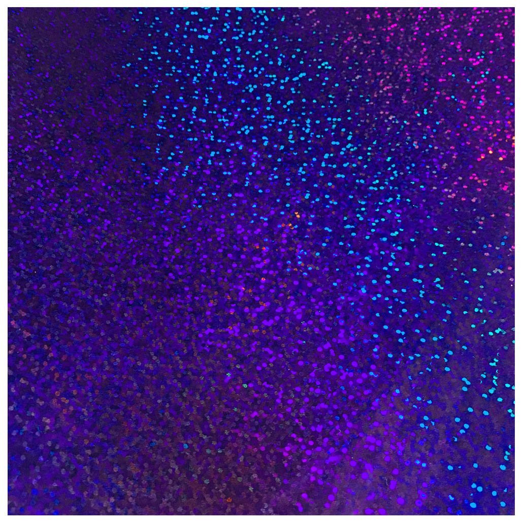 Purple Siser Holographic Heat Transfer Vinyl (HTV)