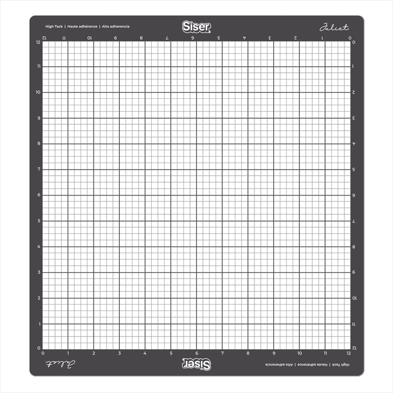 Siser Juliet High Tack Cutting Mat - Gray 12" x 12" Siser Bundles Siser 