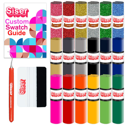 Siser Romeo Deluxe Easyweed Heat Transfer (HTV) Bundle w/ 8-in-1 Heat Press Siser Bundles Siser 