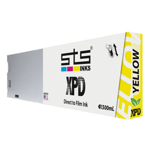 STS Direct to Film (DTF) XPD Ink Cartridge 500 ml - Yellow STS Inks 