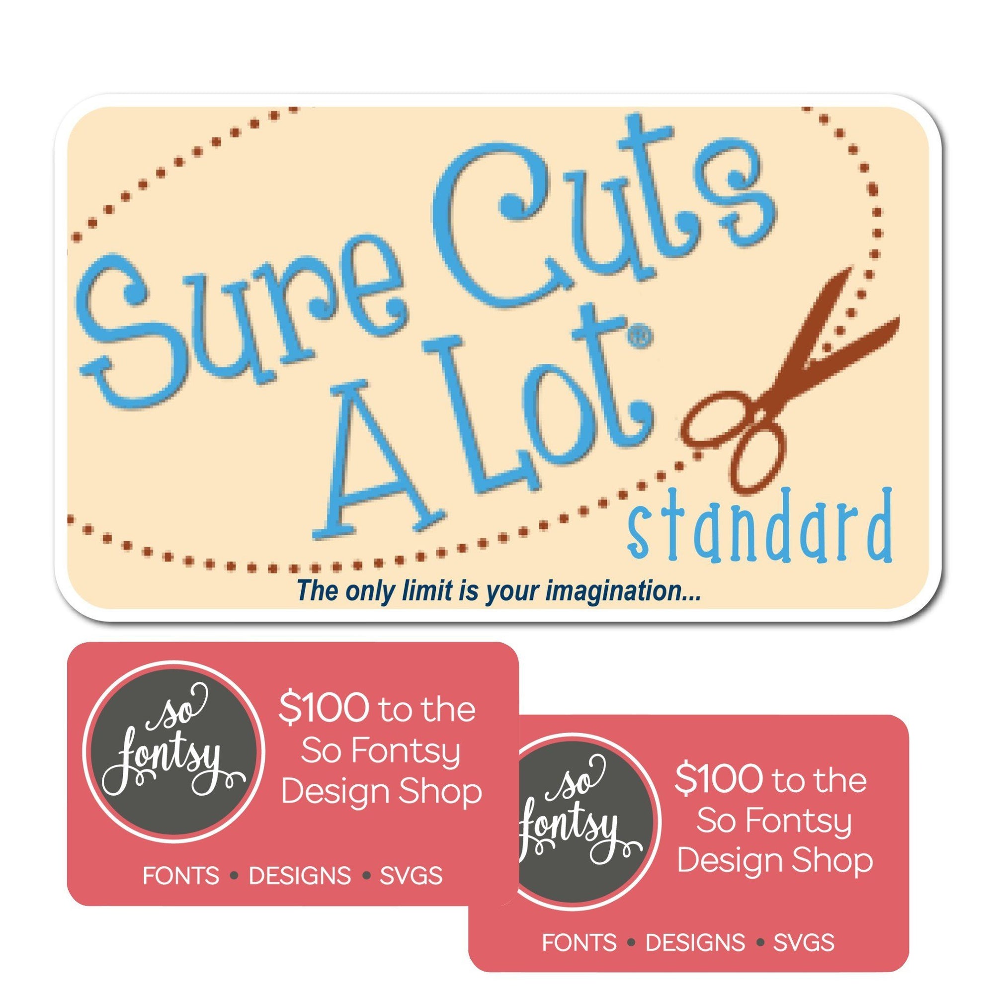 Sure Cuts A Lot Software Instant Code - Version 5 + $200 to So Fontsy - Swing Design