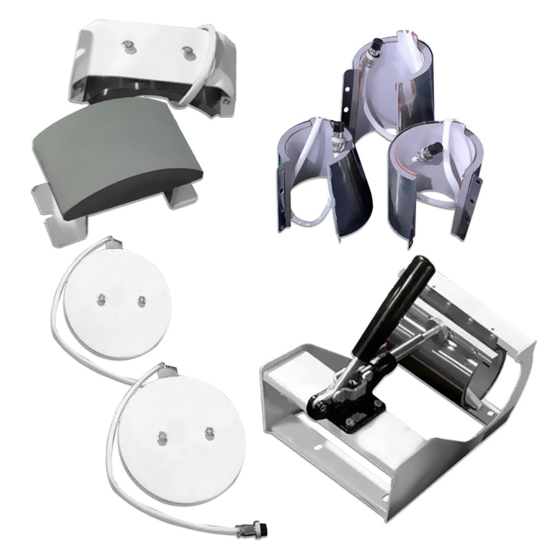 Swing Design 15" x 15" Swing Away 8-in-1 Heat Press - White Heat Press Swing Design 