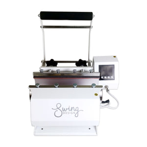 Swing Design 20oz & 30oz Tumbler Press - White Heat Press Swing Design 