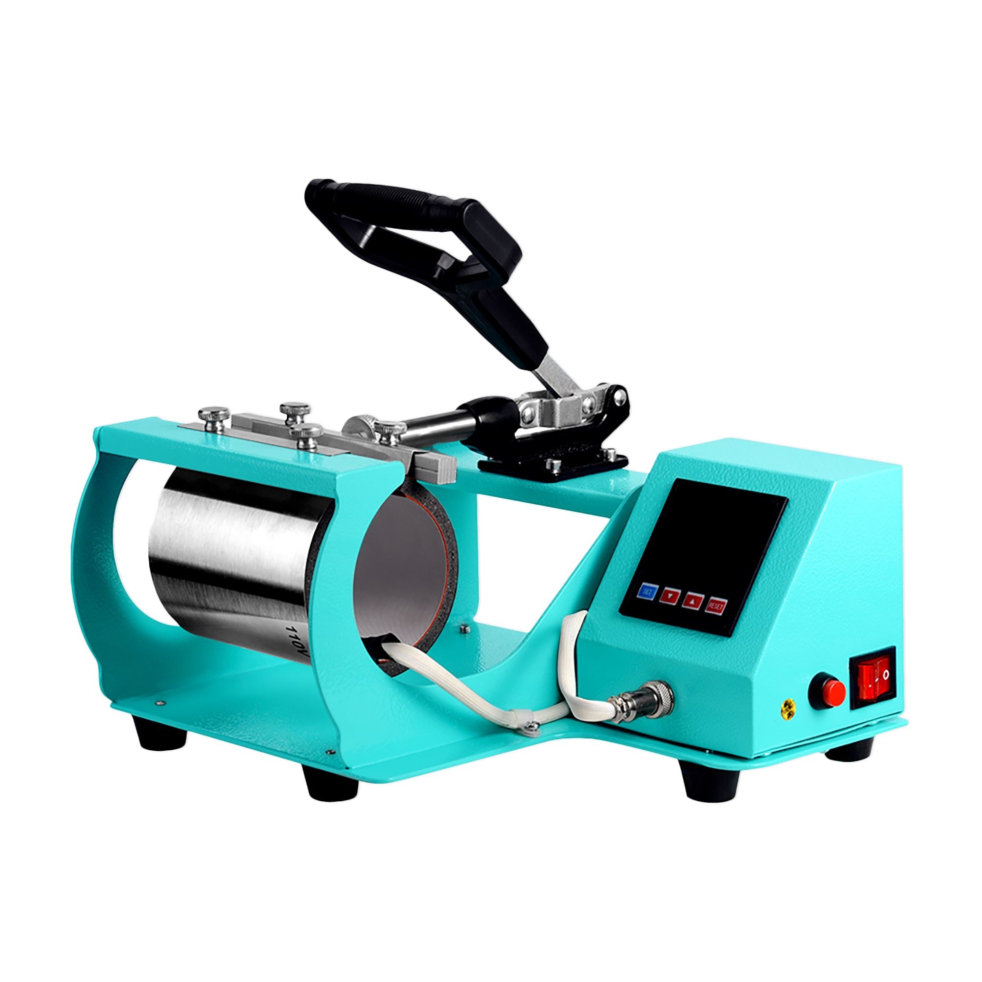 Portable Heat Press Machine Kit with Cap & Mug Press Attachment