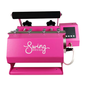 Swing Design 7-in-1 Tumbler Press 20oz/30oz Bundle - Pink Heat Press Swing Design 