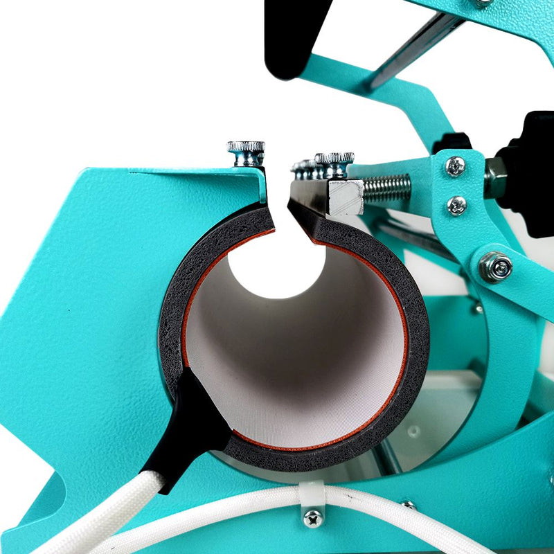 Swing Design 7-in-1 Tumbler Press 20oz/30oz Bundle - Turquoise Heat Press Swing Design 