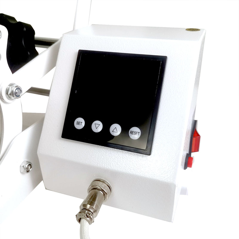 Swing Design 7-in-1 Tumbler Press 20oz/30oz Bundle - White Heat Press Swing Design 