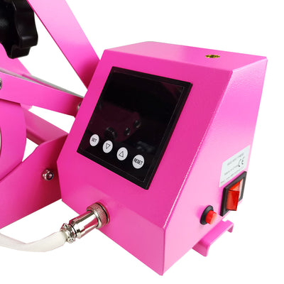 Swing Design 7-in-1 Tumbler Press 20oz/30oz - Pink Heat Press Swing Design 