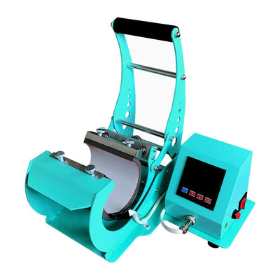 Swing Design Digital Coffee Mug & Cup Heat Press - Turquoise Heat Press Swing Design 