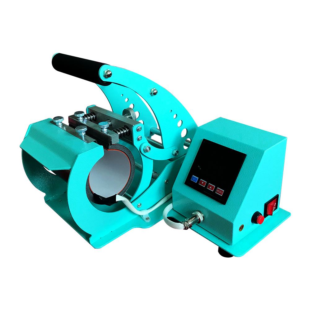 Swing Design Digital Coffee Mug & Cup Heat Press - Turquoise
