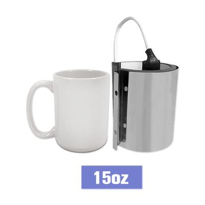 Swing Design Tumbler Attachment - Cylindrical 15oz Heat Press Swing Design 